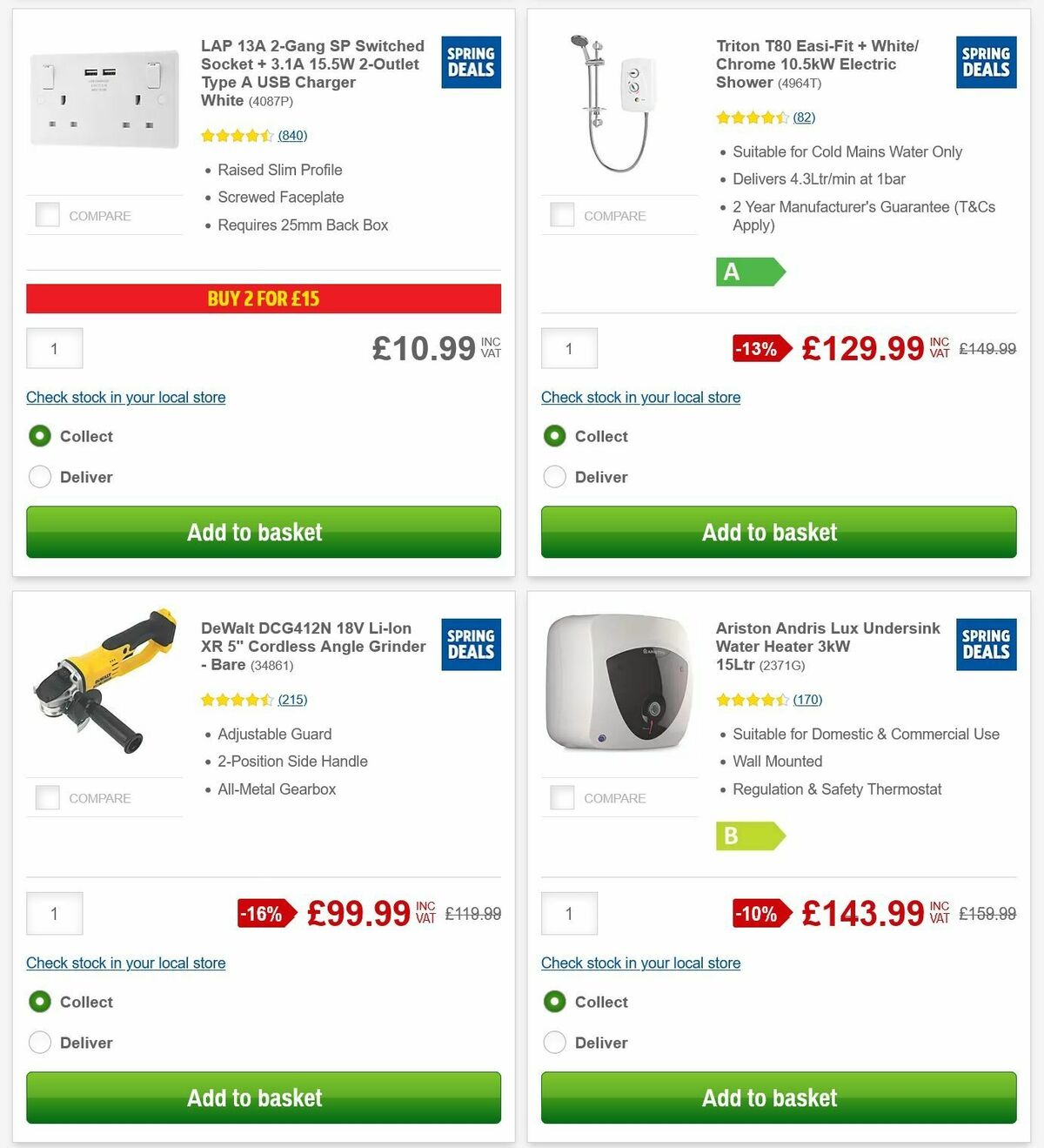 Screwfix Offers from 6 May