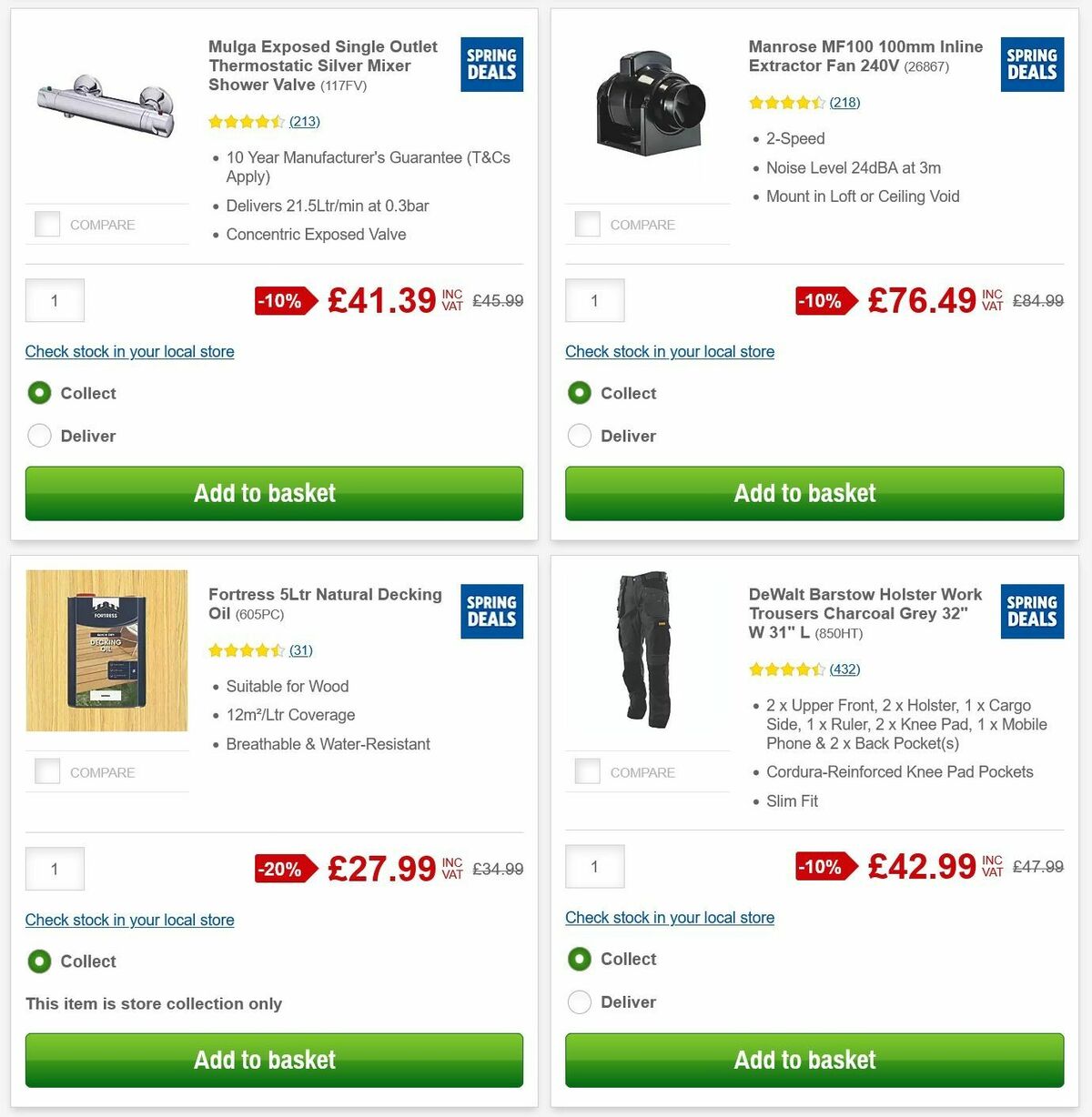 Screwfix Offers from 6 May