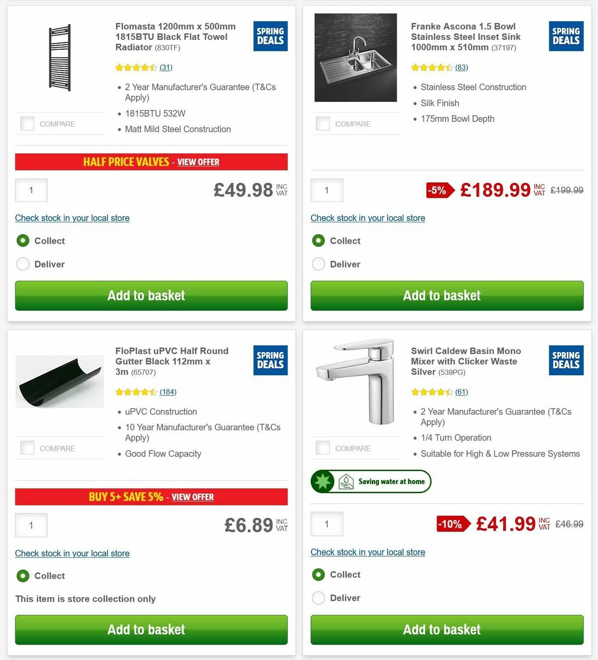 Screwfix Offers from 6 May