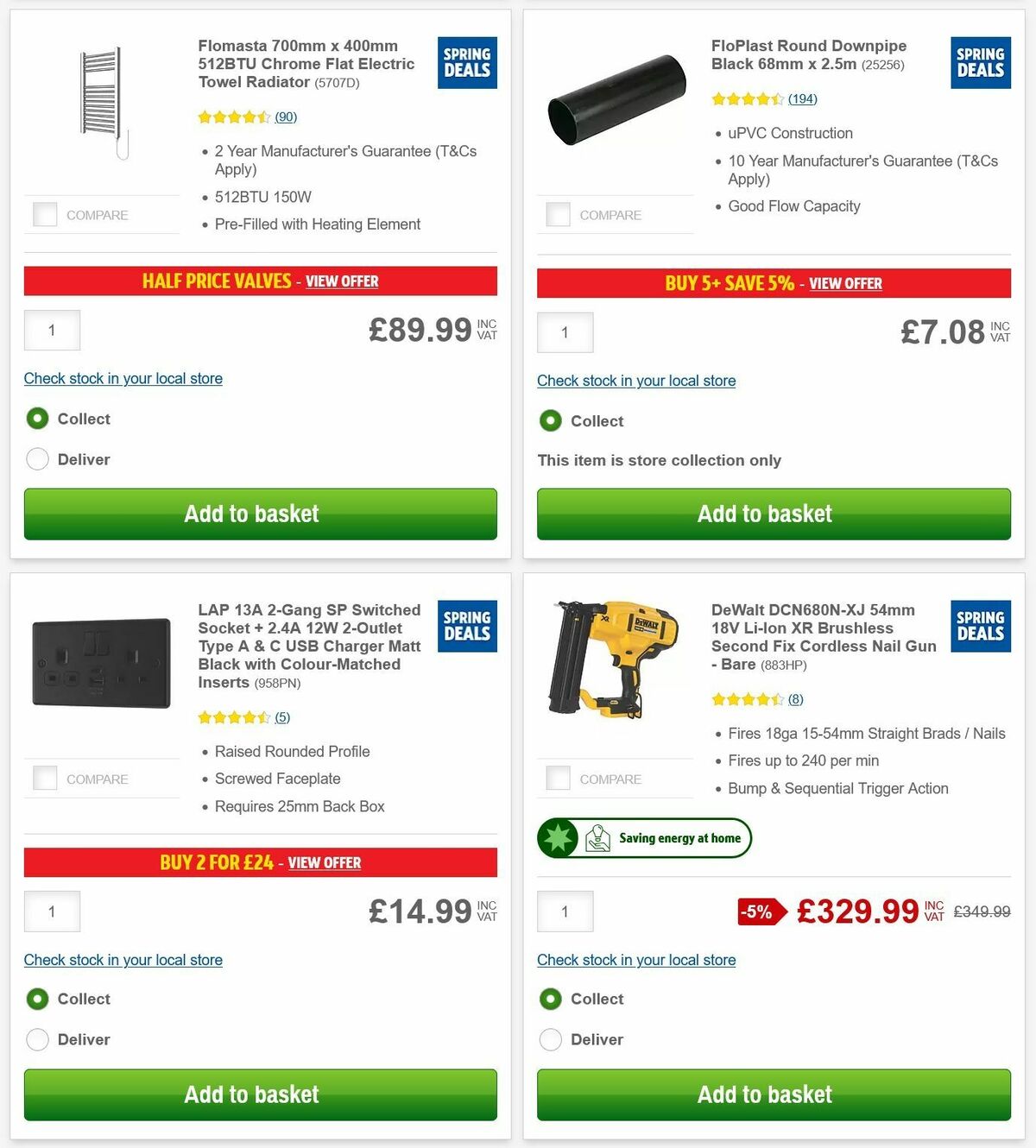 Screwfix Offers from 6 May