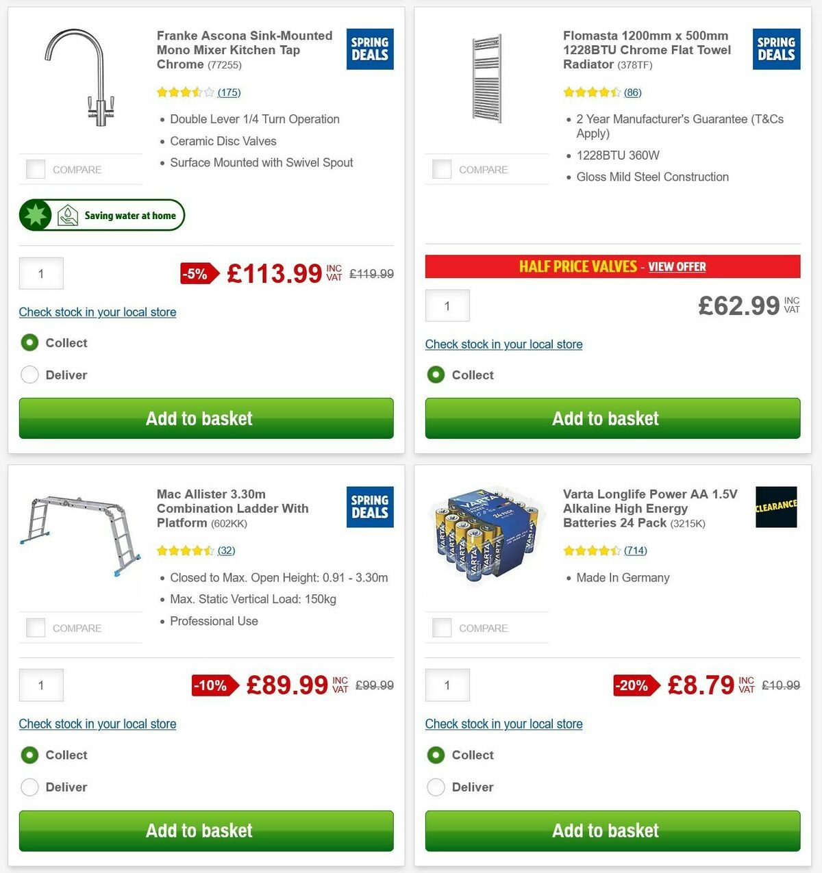 Screwfix Offers from 6 May