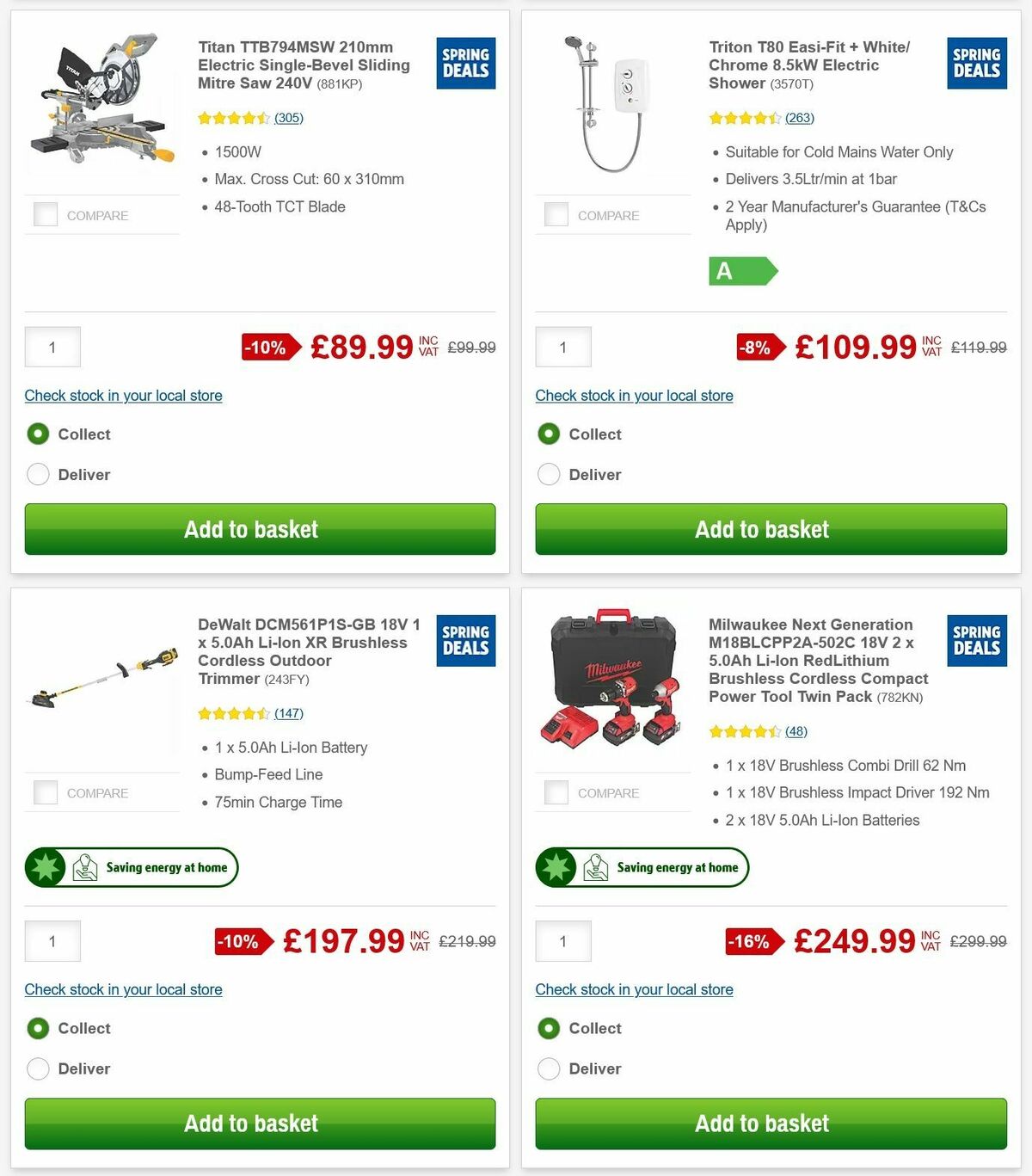 Screwfix Offers from 6 May