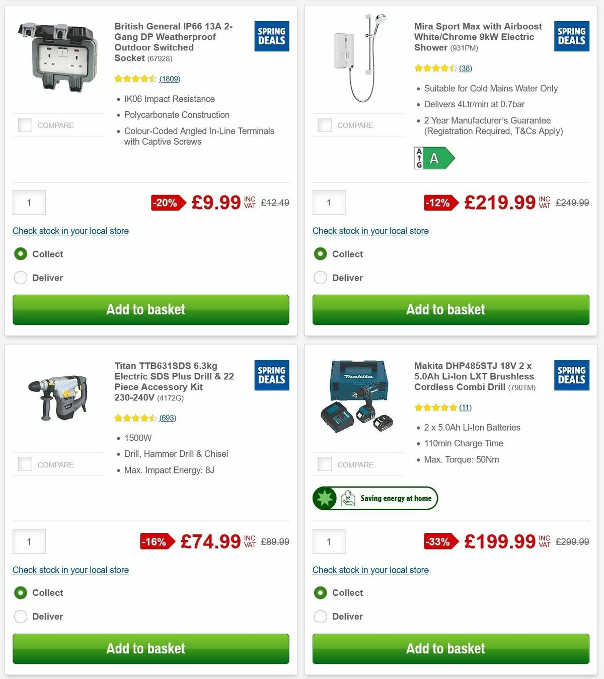 Screwfix Offers from 6 May