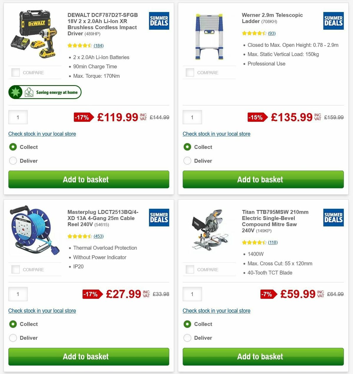 Screwfix Offers from 3 June