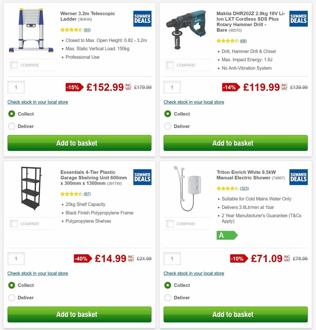 Screwfix Offers from 3 June