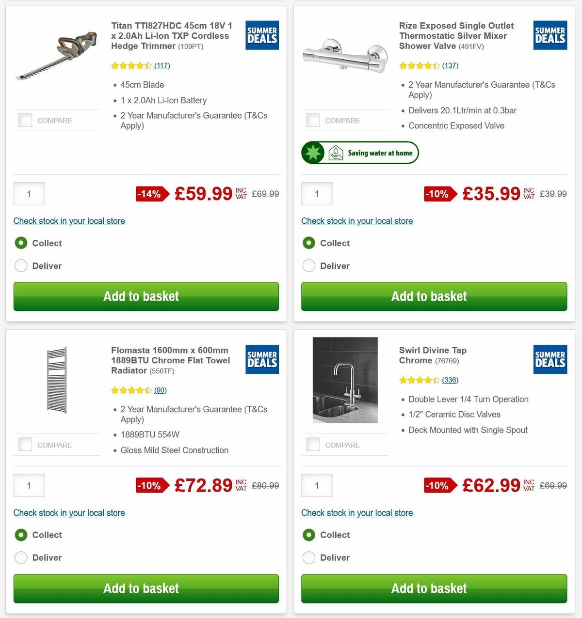 Screwfix Offers from 3 June