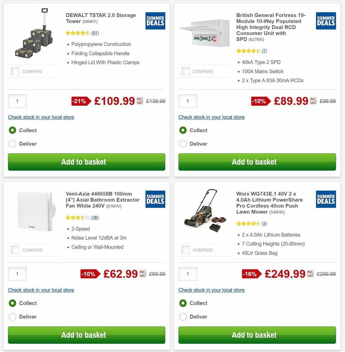 Screwfix Offers from 3 June