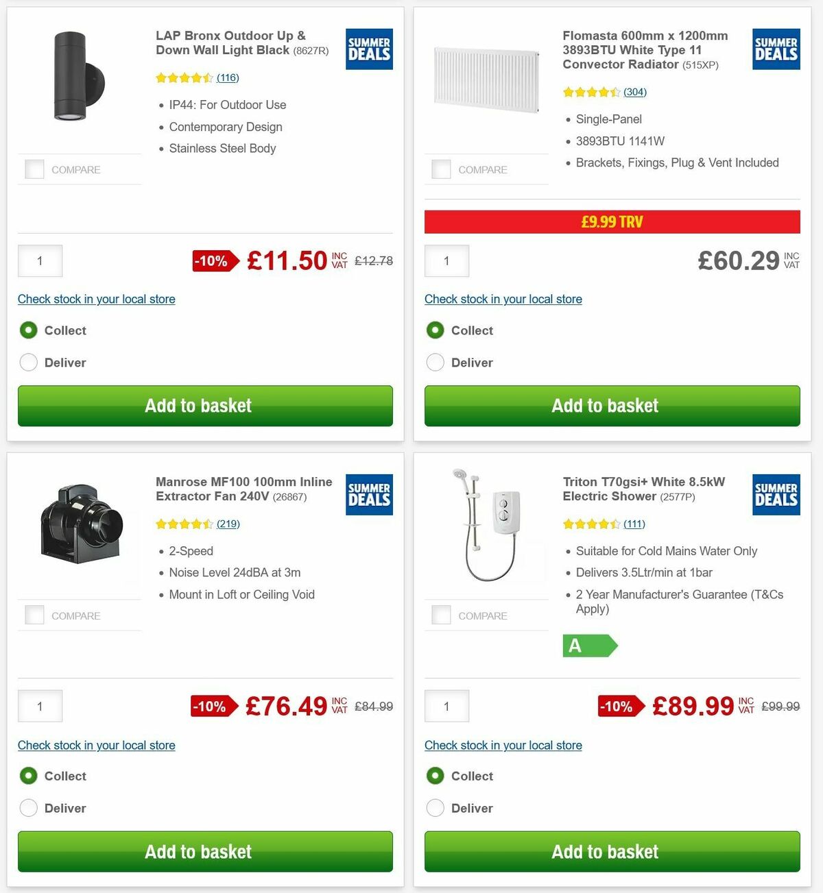 Screwfix Offers from 3 June