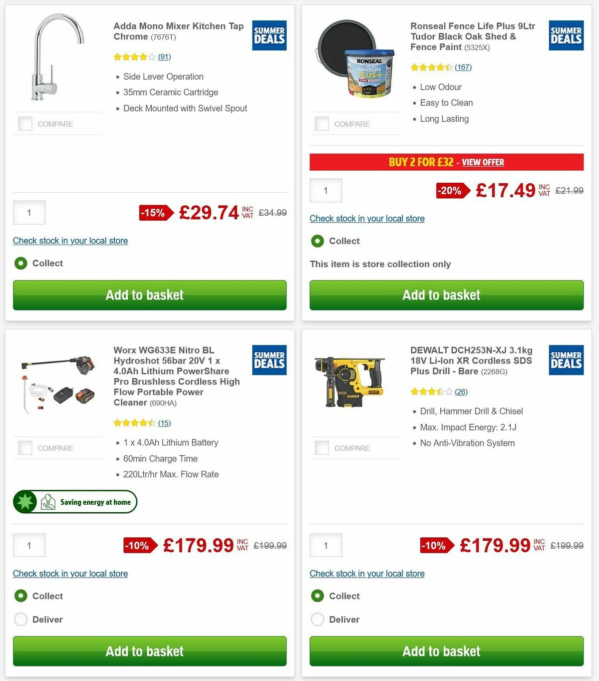 Screwfix Offers from 3 June
