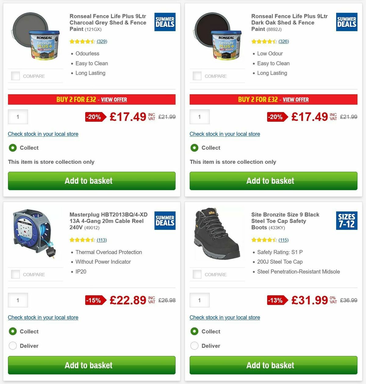 Screwfix Offers from 3 June