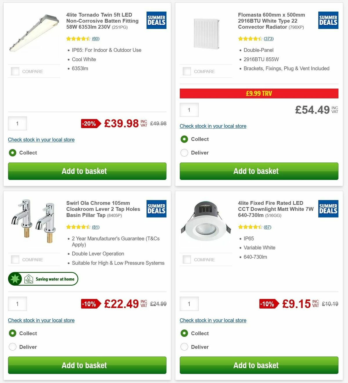 Screwfix Offers from 3 June