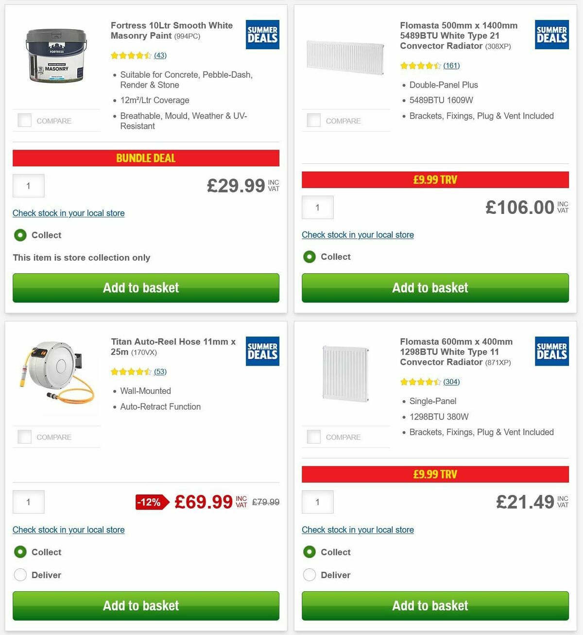 Screwfix Offers from 3 June