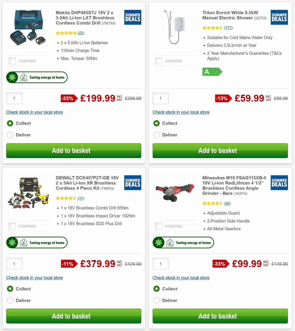 Screwfix Offers from 3 June