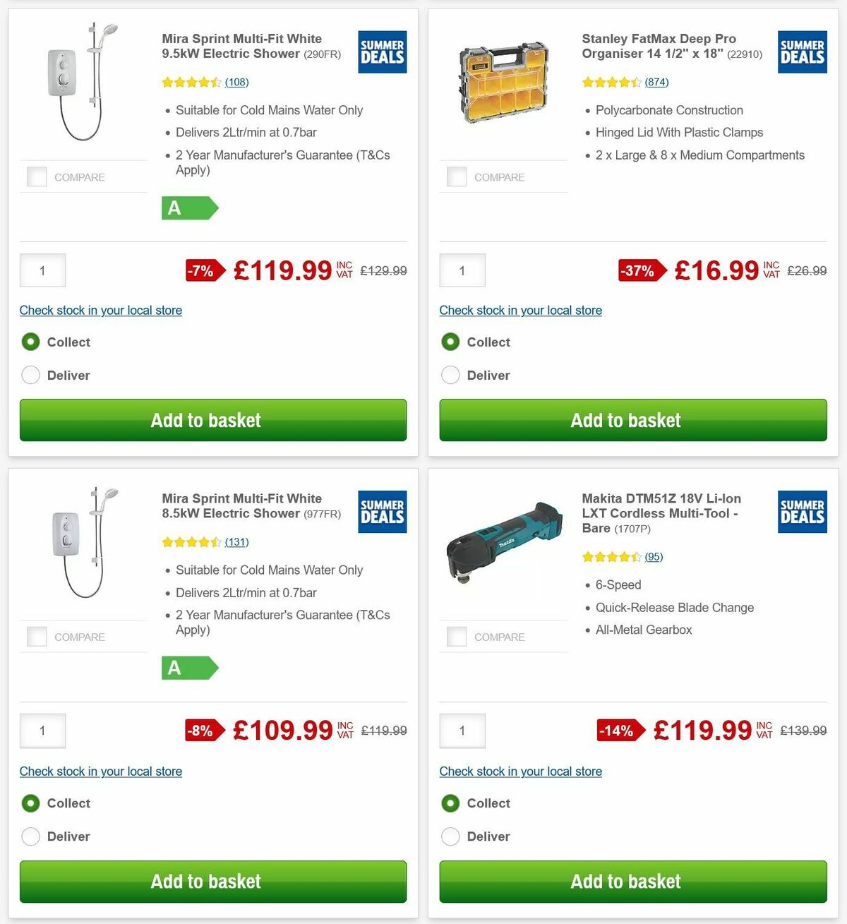Screwfix Offers from 3 June
