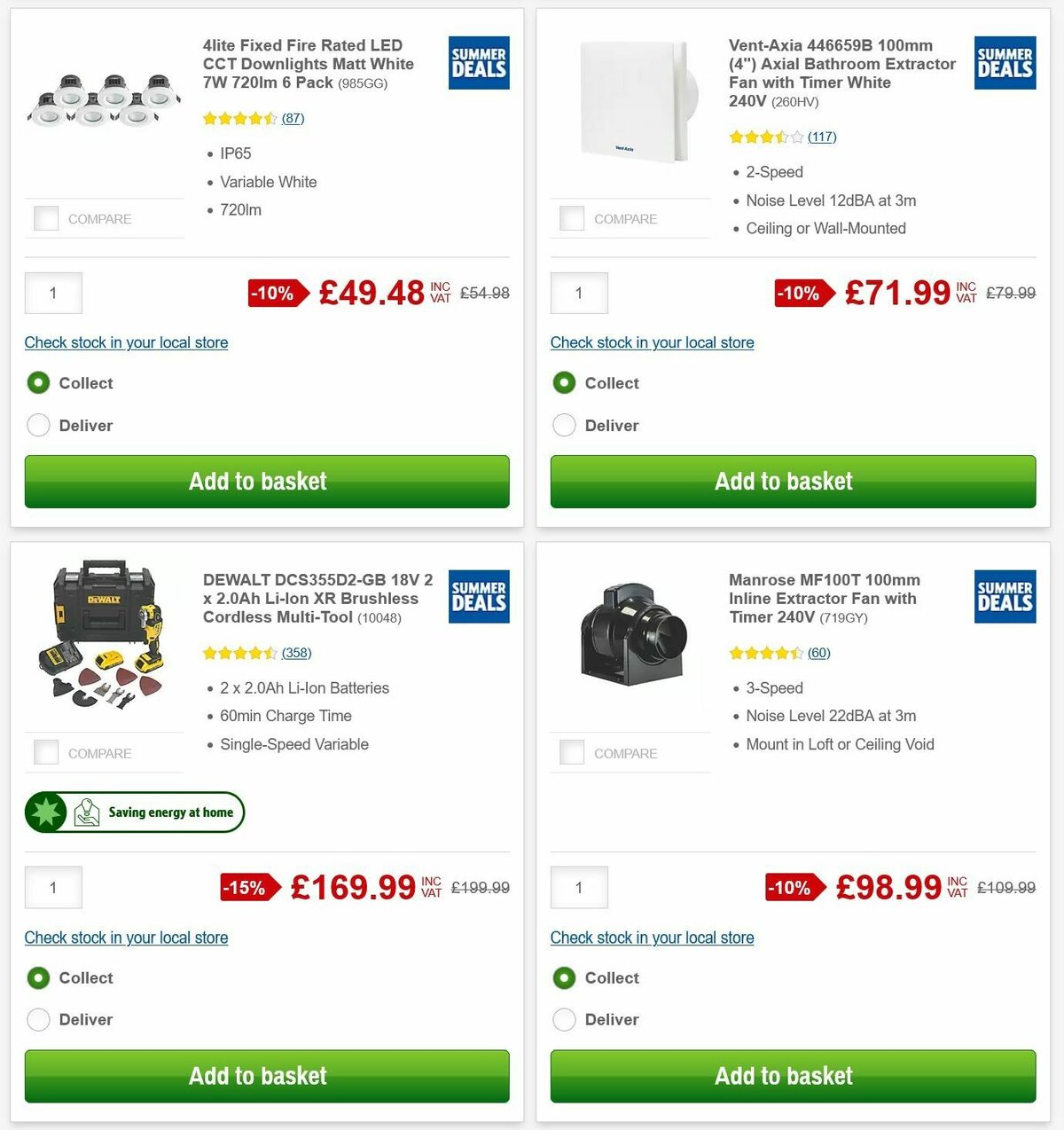 Screwfix Offers from 3 June