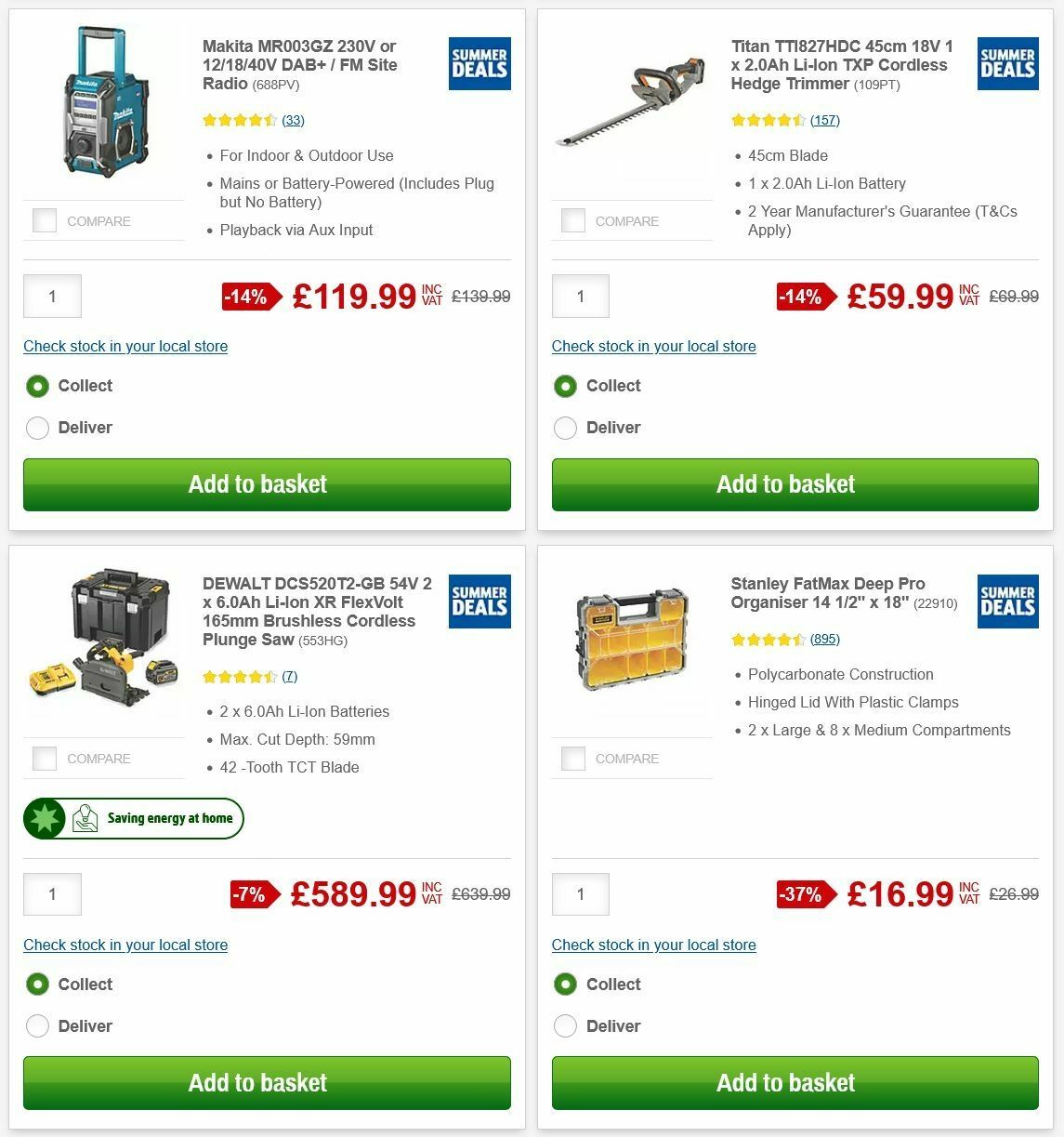 Screwfix Offers from 2 July
