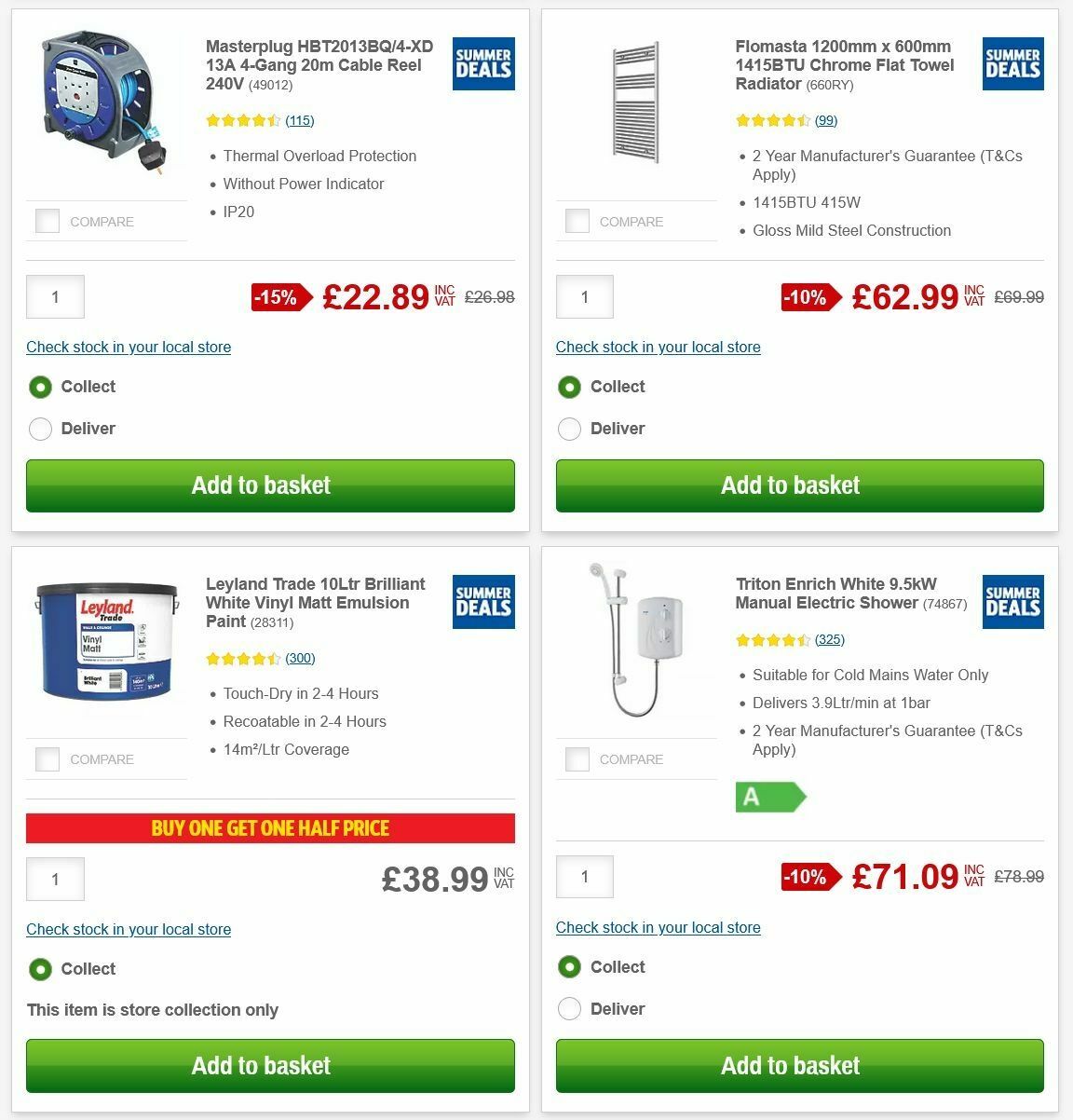 Screwfix Offers from 2 July