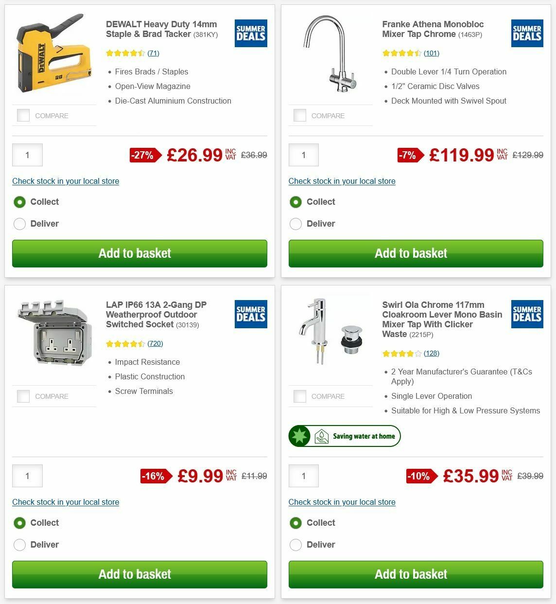 Screwfix Offers from 2 July