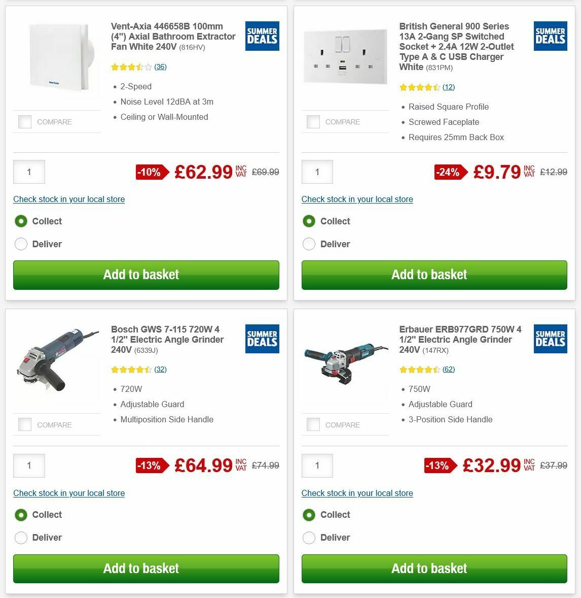 Screwfix Offers from 2 July