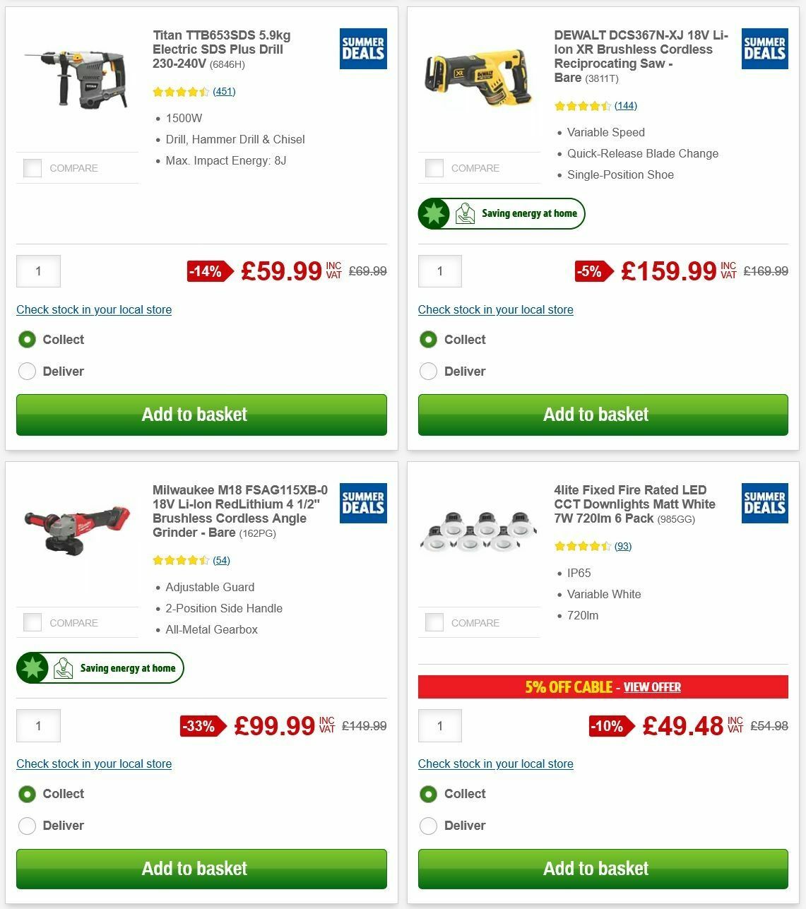 Screwfix Offers from 2 July