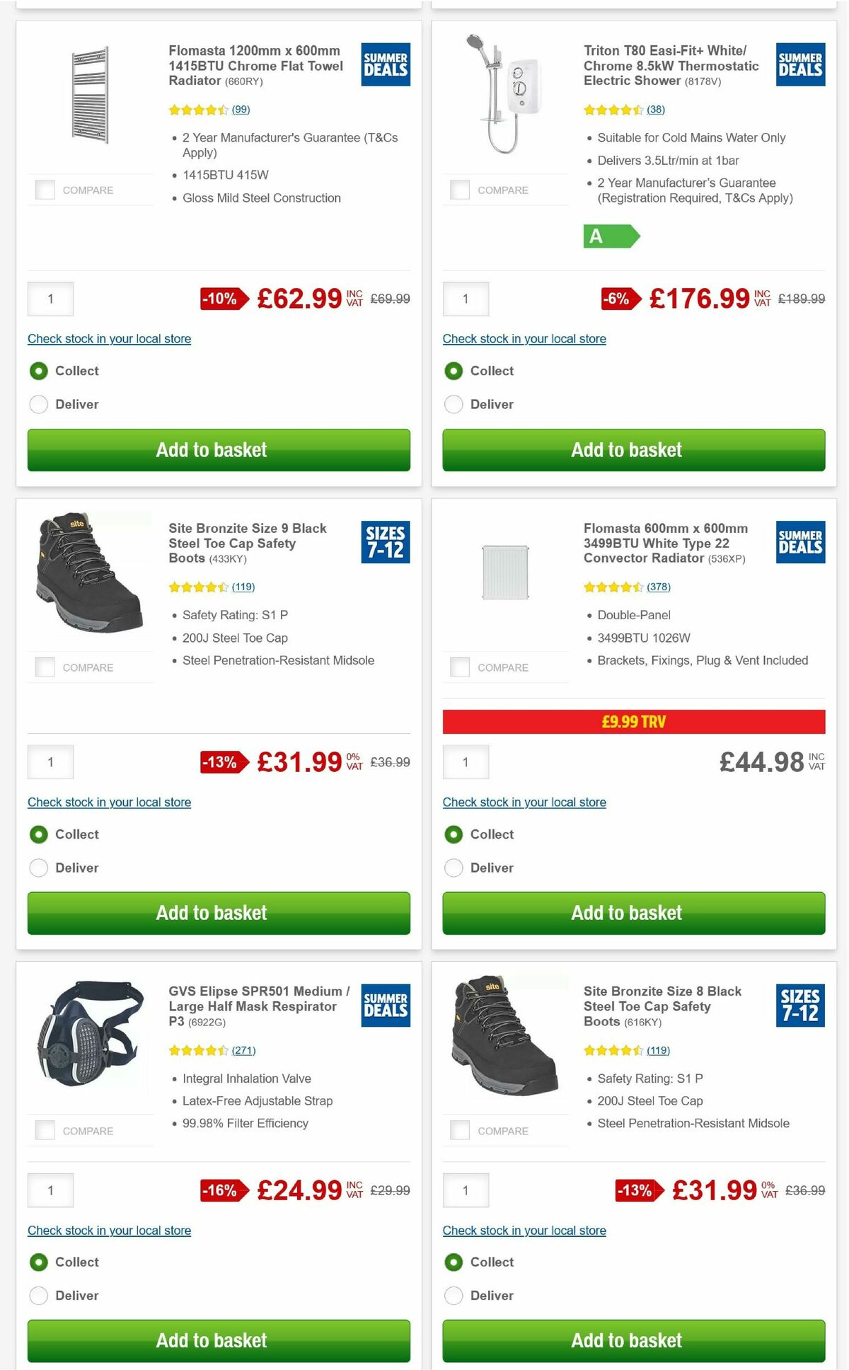 Screwfix Offers from 3 August