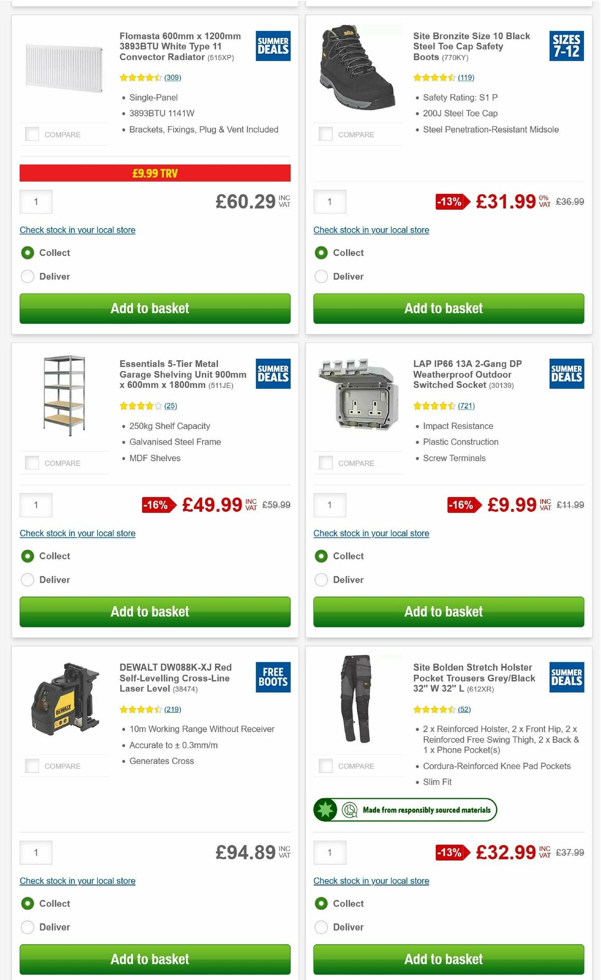 Screwfix Offers from 3 August
