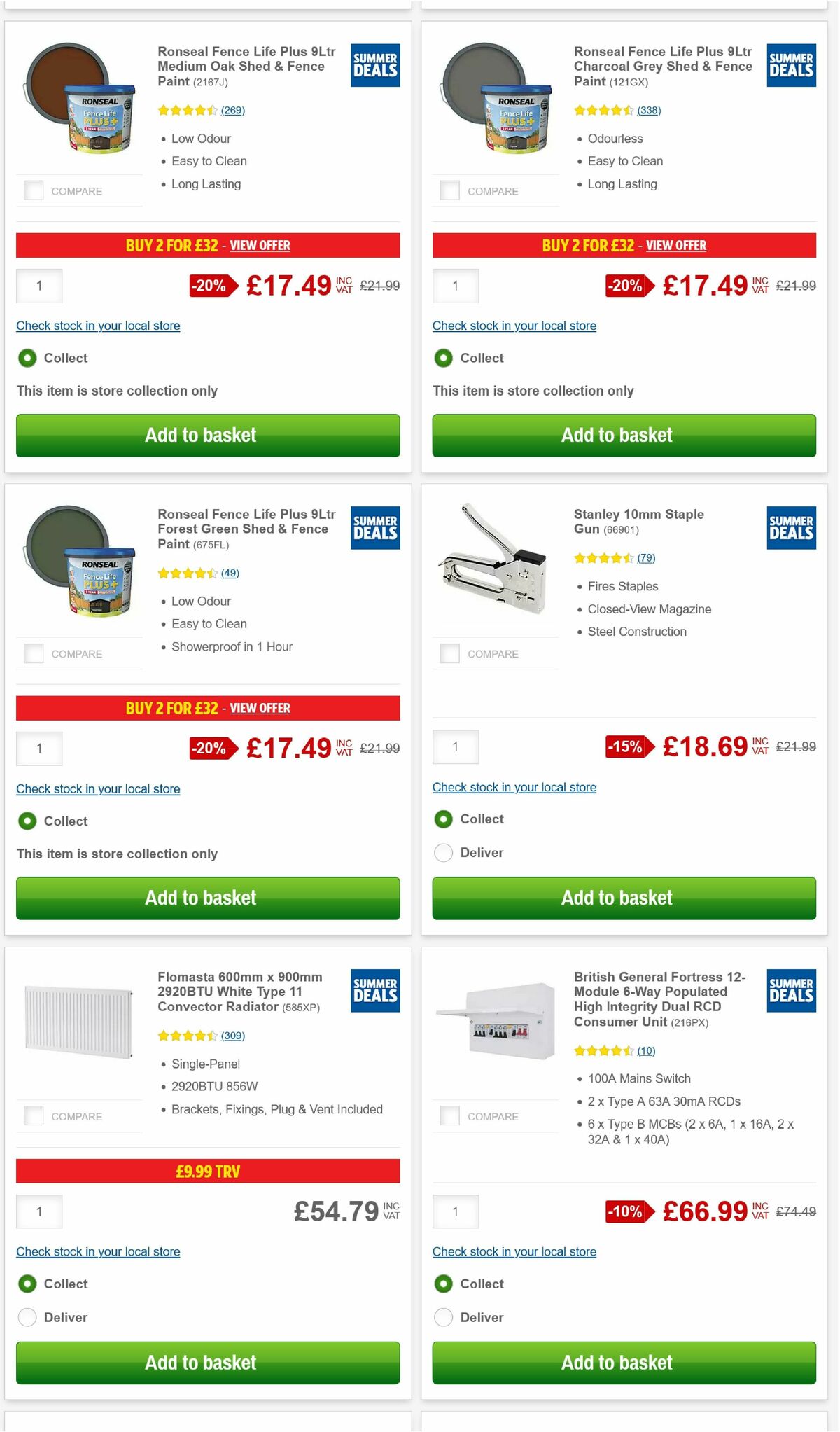 Screwfix Offers from 3 August