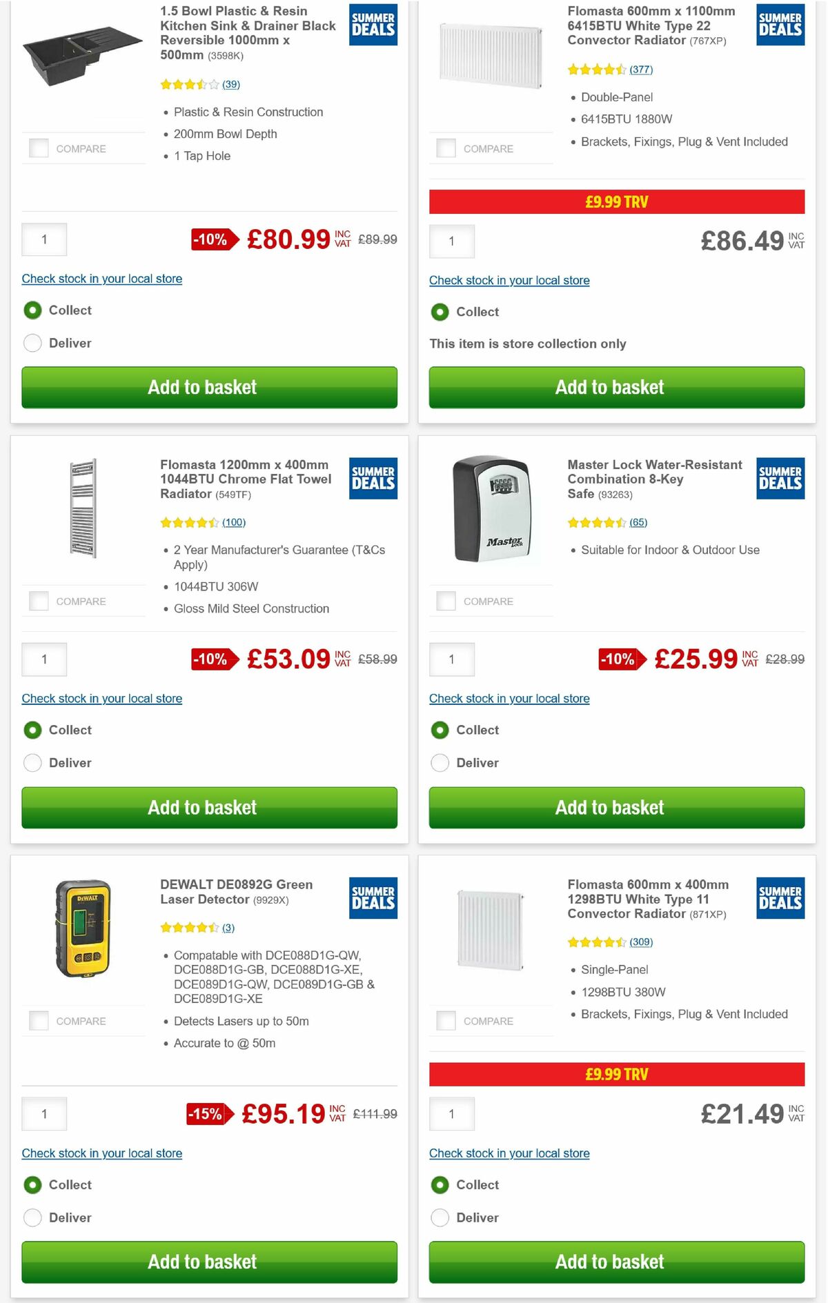 Screwfix Offers from 3 August