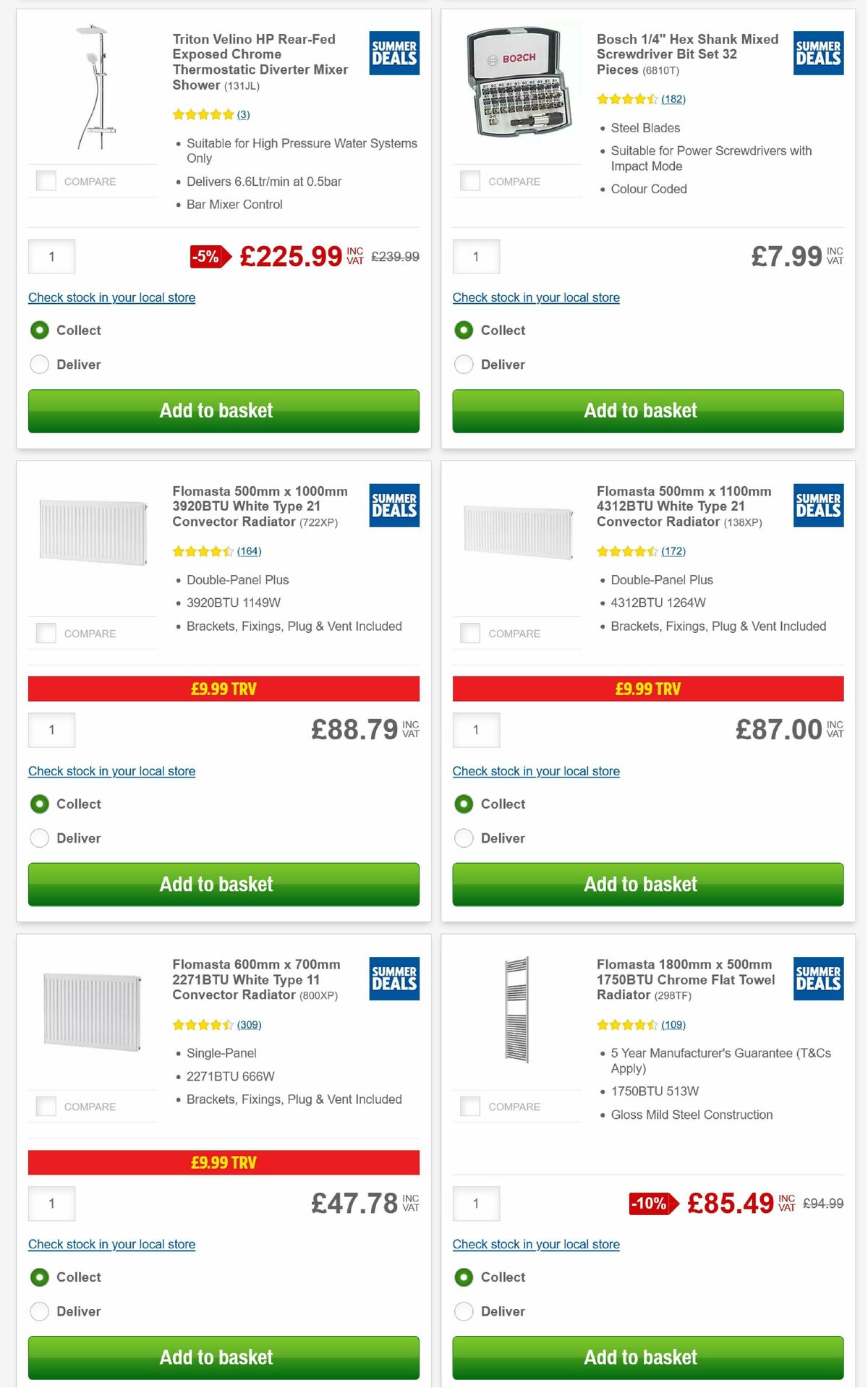 Screwfix Offers from 3 August