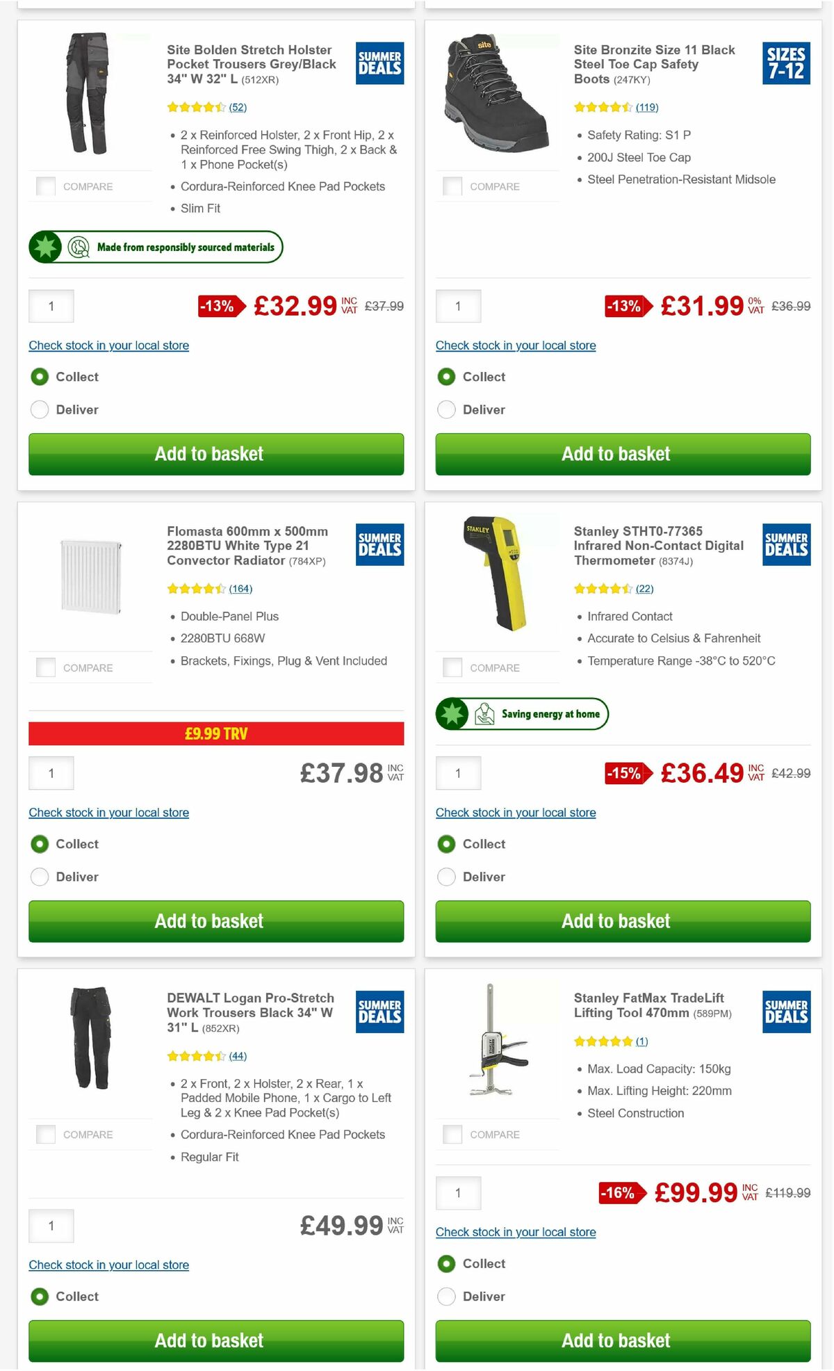 Screwfix Offers from 3 August