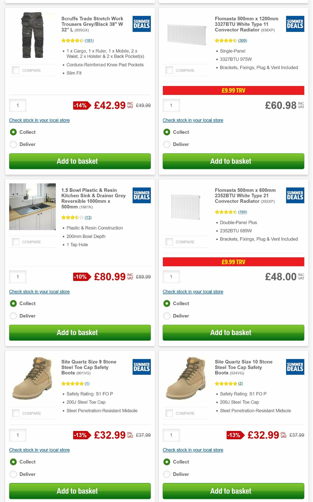 Screwfix Offers from 3 August