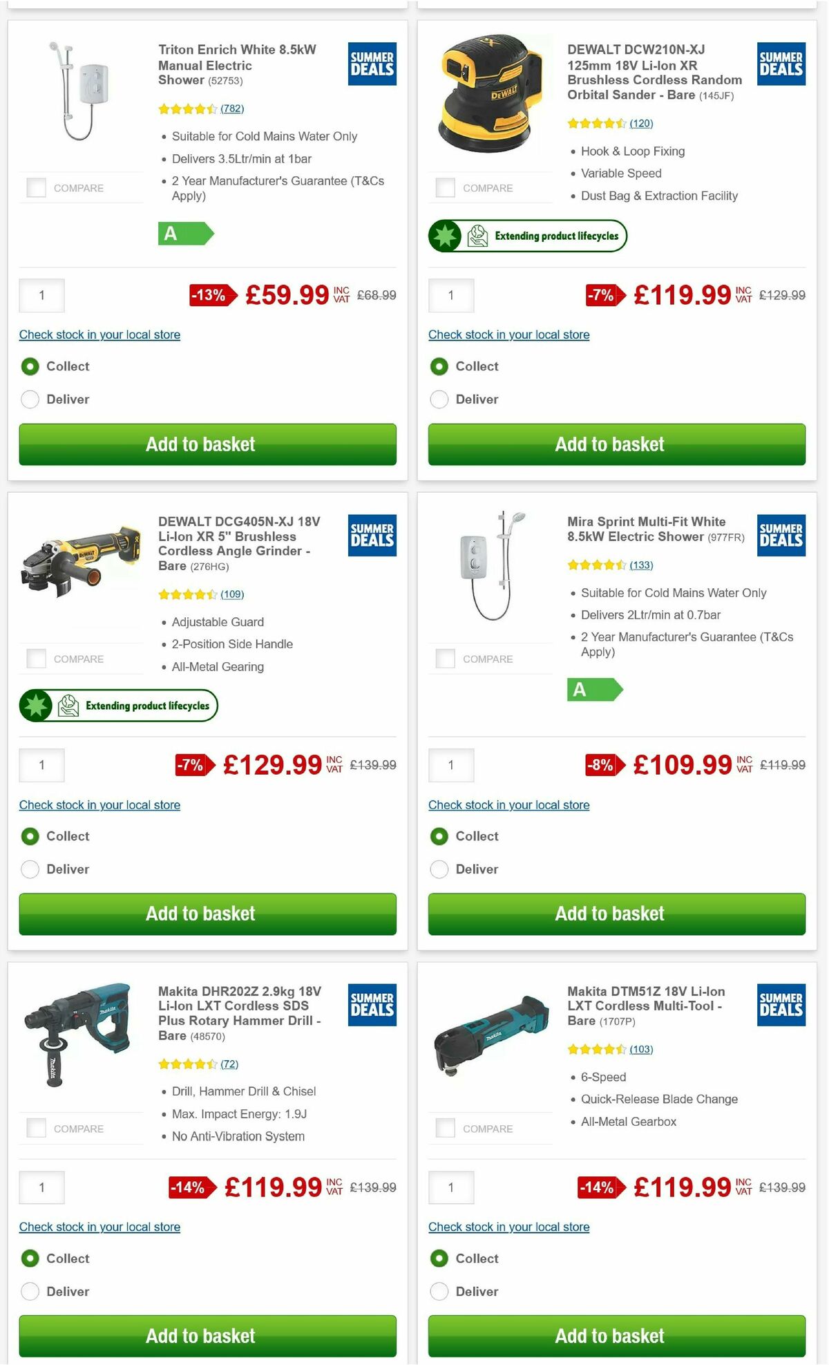 Screwfix Offers from 3 August