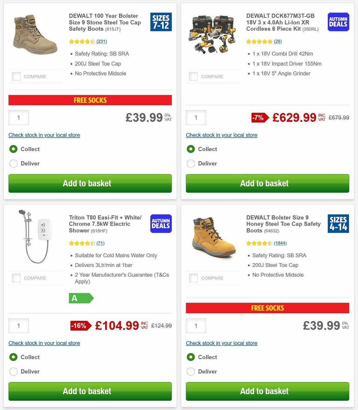 Screwfix Offers from 2 September