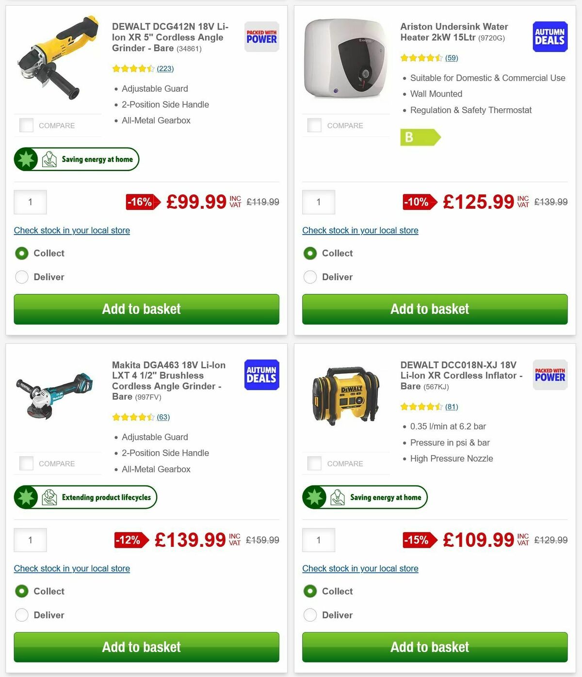 Screwfix Offers from 2 September