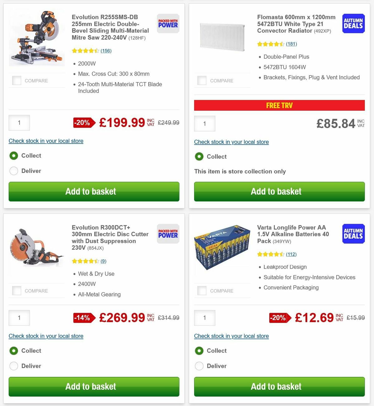 Screwfix Offers from 2 September