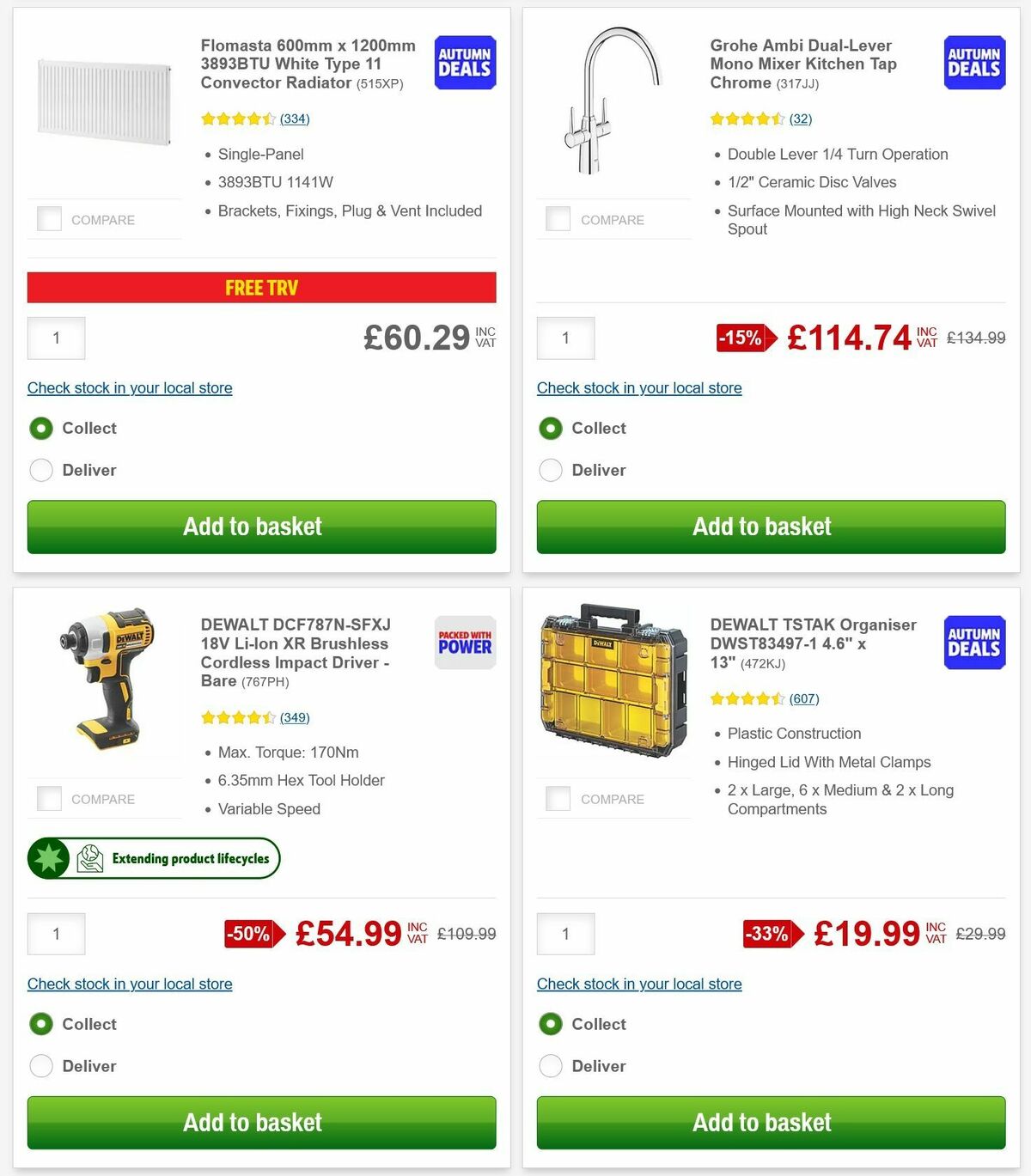 Screwfix Offers from 2 September