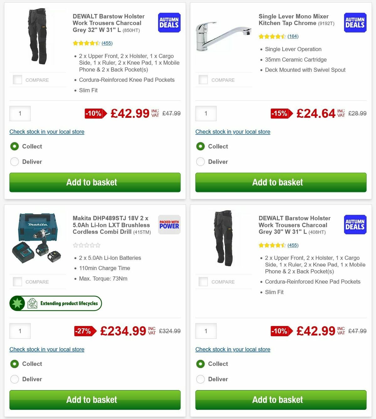 Screwfix Offers from 2 September