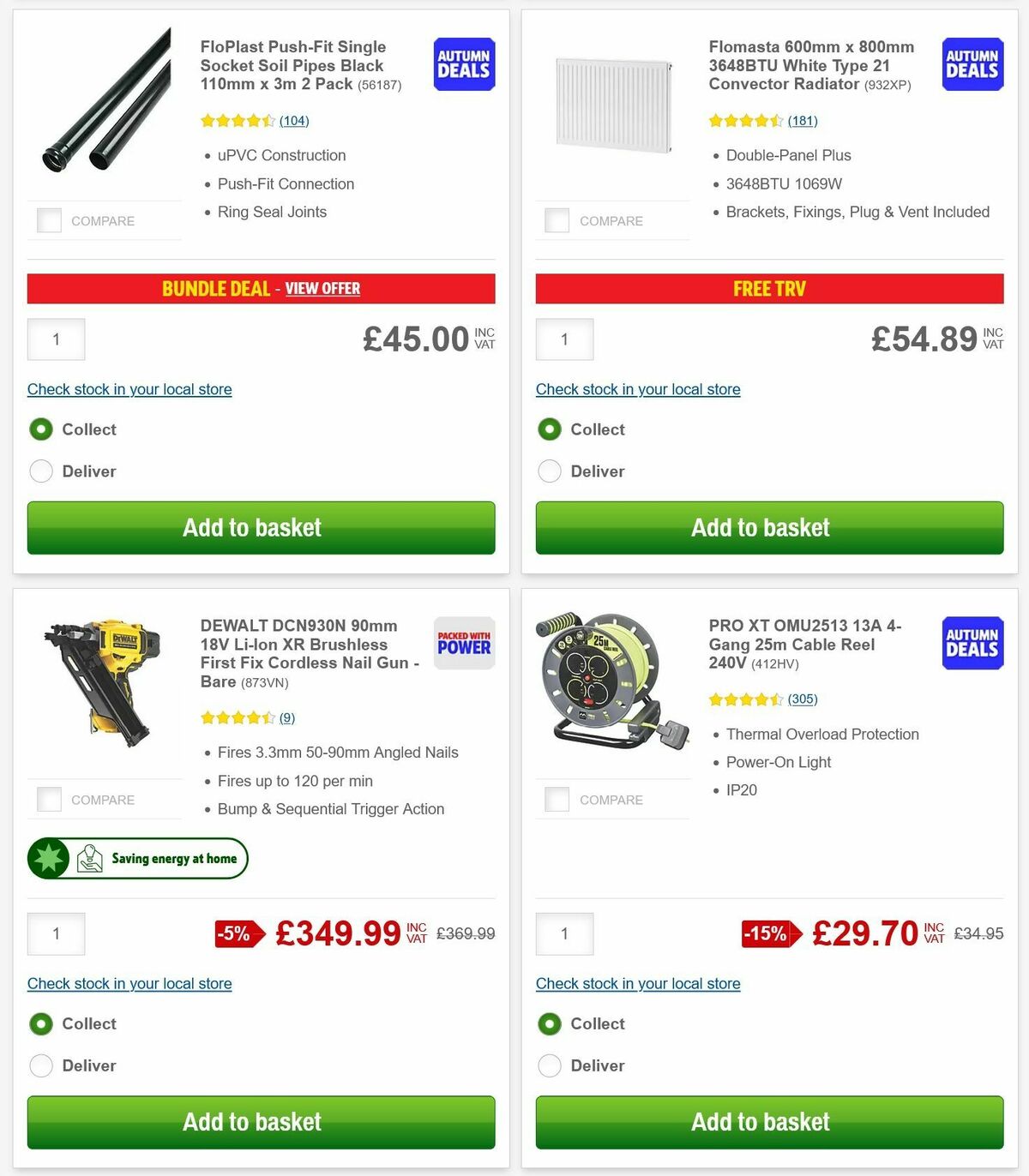 Screwfix Offers from 2 September