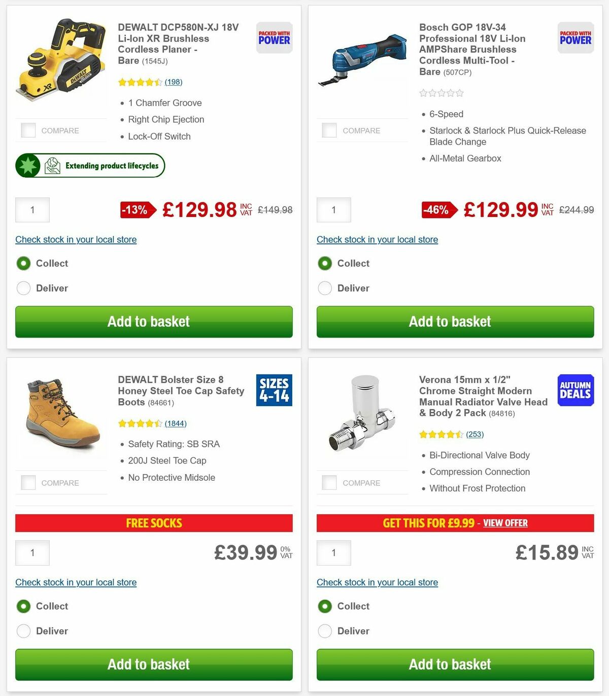 Screwfix Offers from 2 September