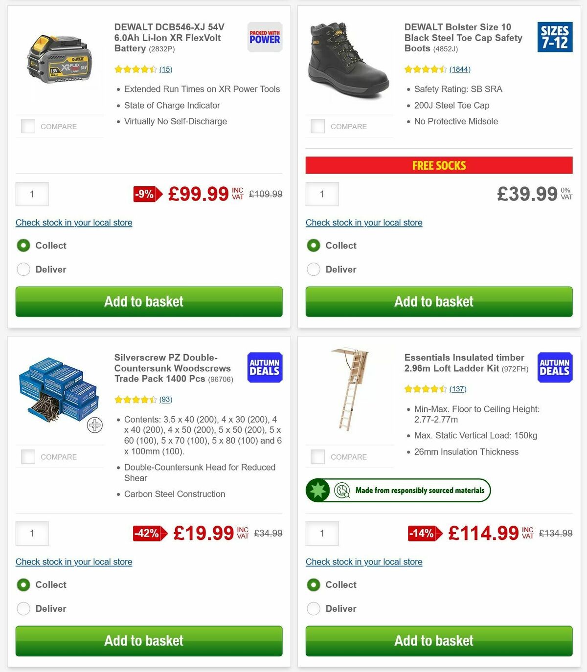 Screwfix Offers from 2 September