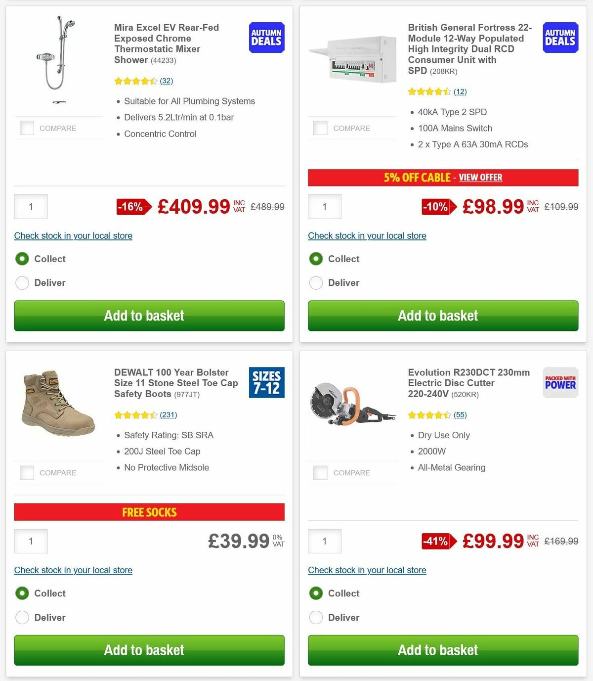 Screwfix Offers from 2 September