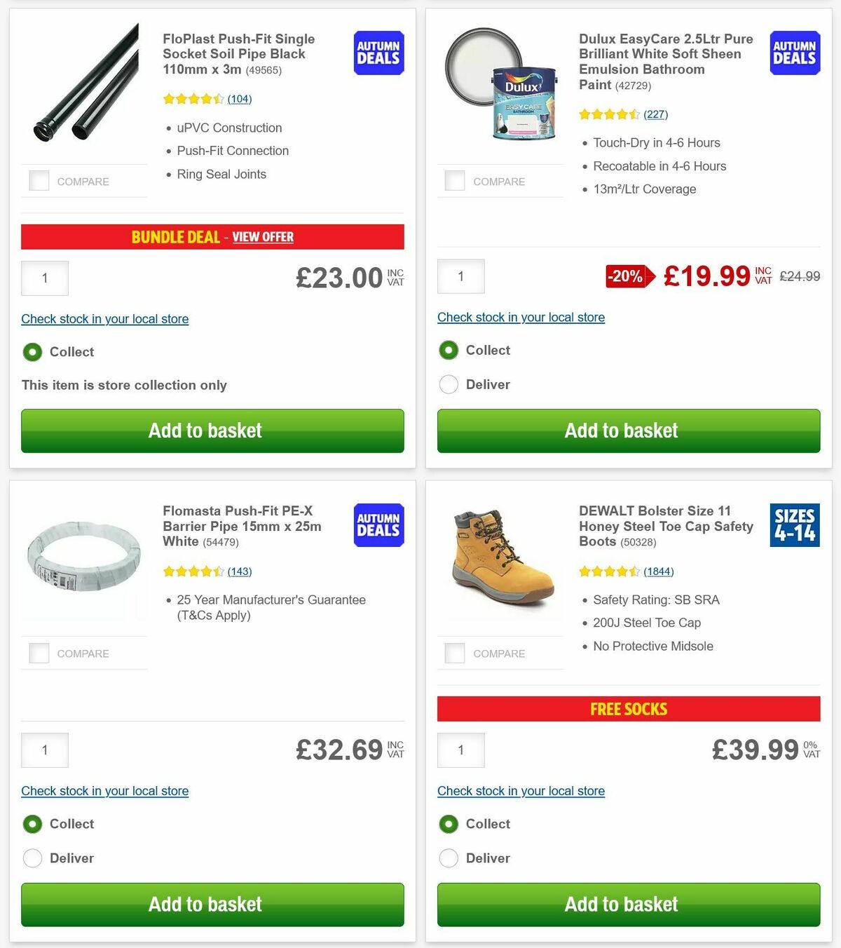 Screwfix Offers from 2 September