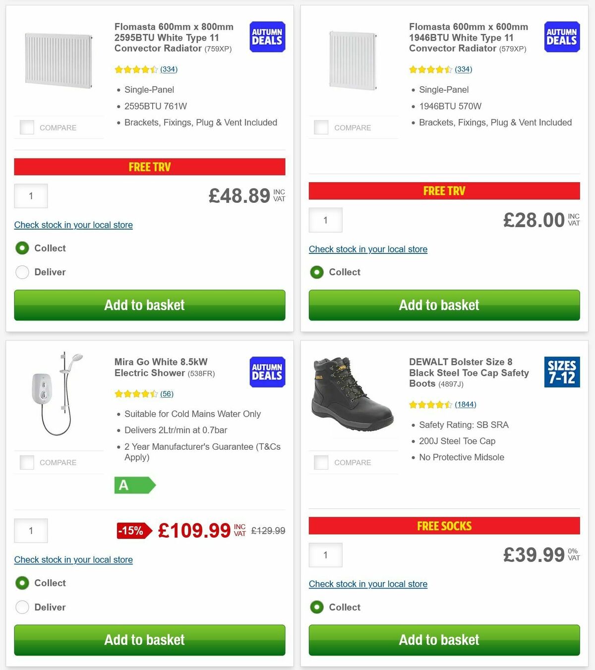 Screwfix Offers from 2 September