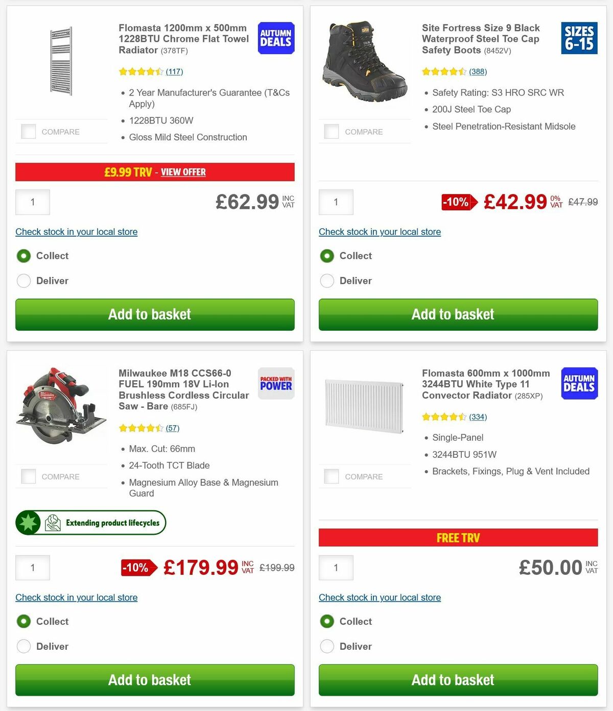 Screwfix Offers from 2 September