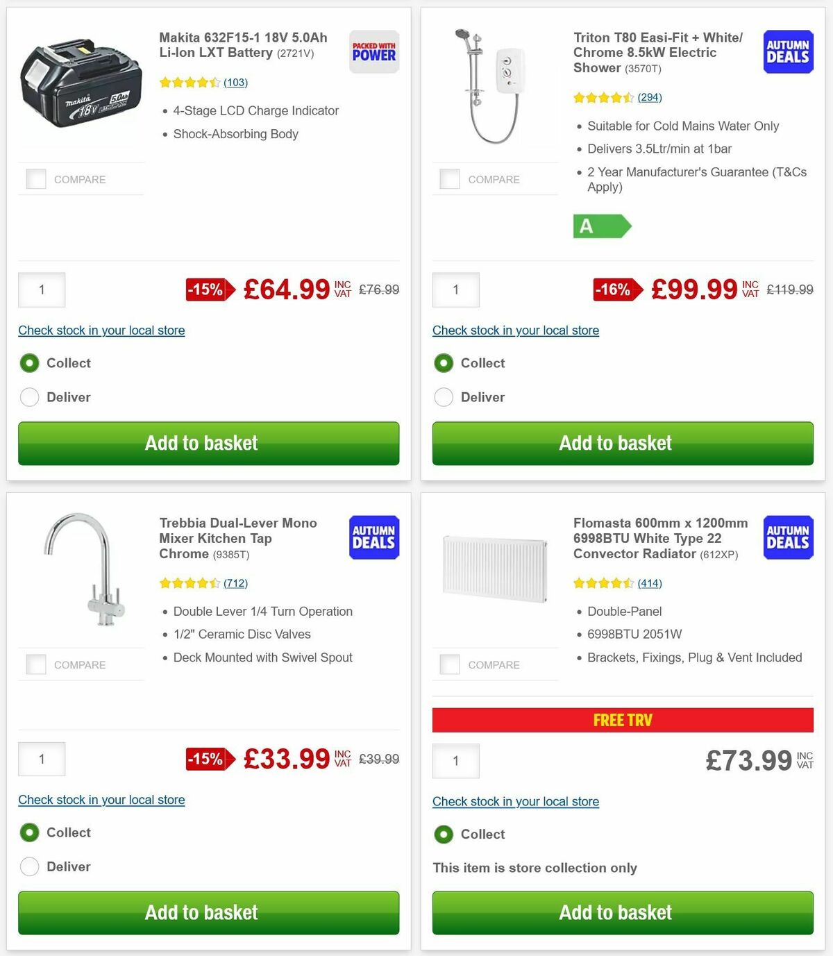 Screwfix Offers from 2 September