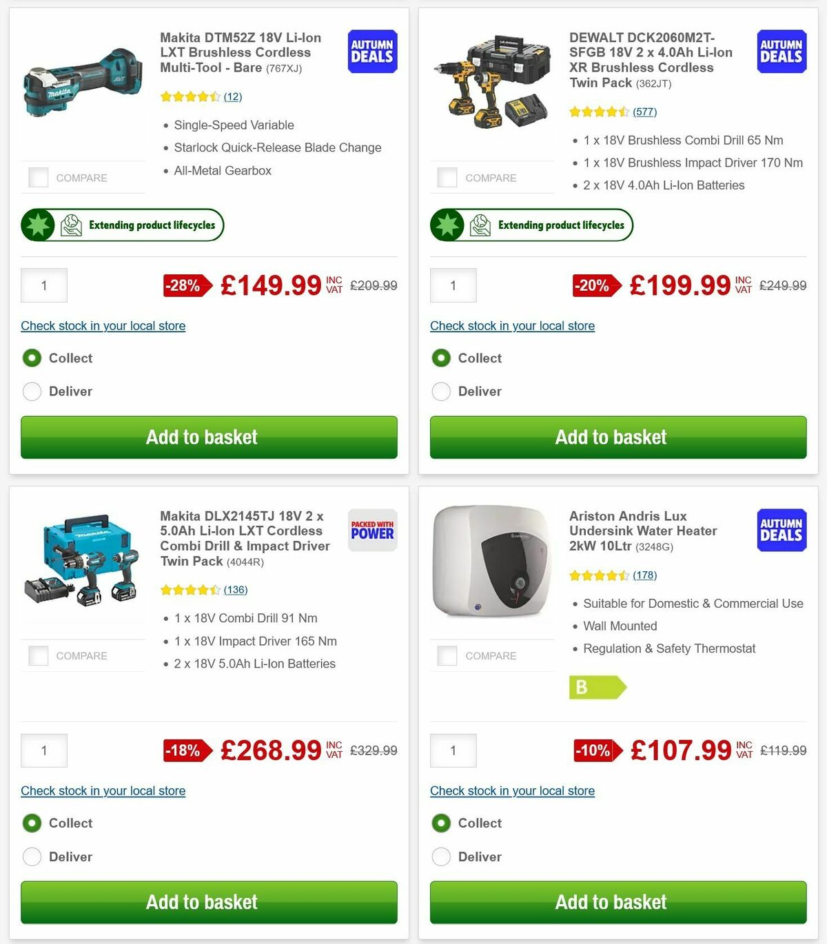 Screwfix Offers from 2 September