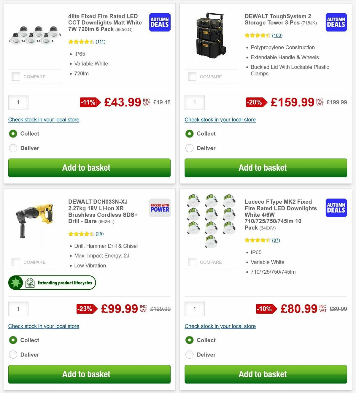 Screwfix Offers from 2 September