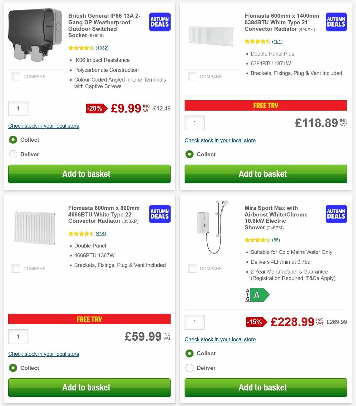 Screwfix Offers from 2 September