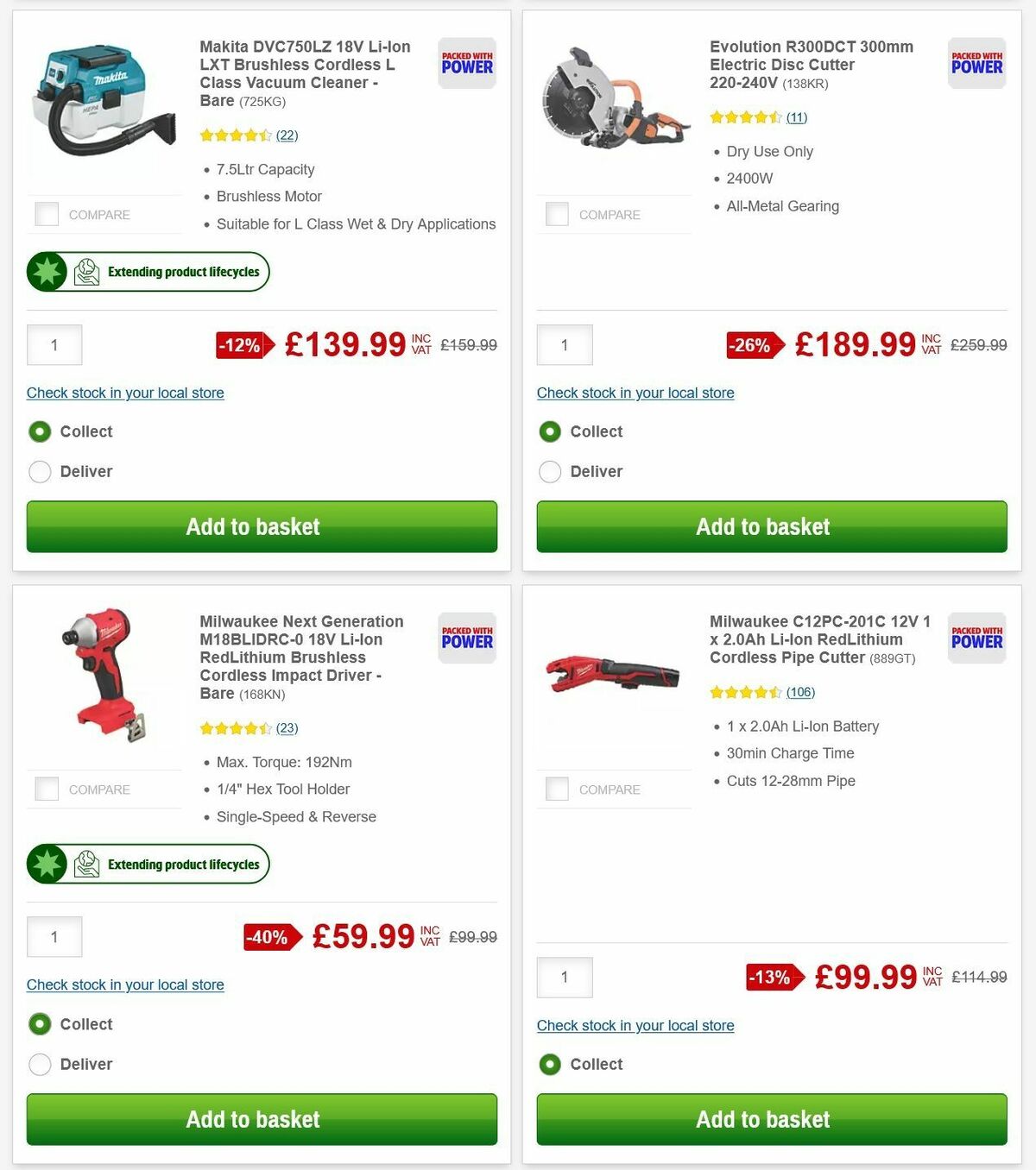 Screwfix Offers from 1 October