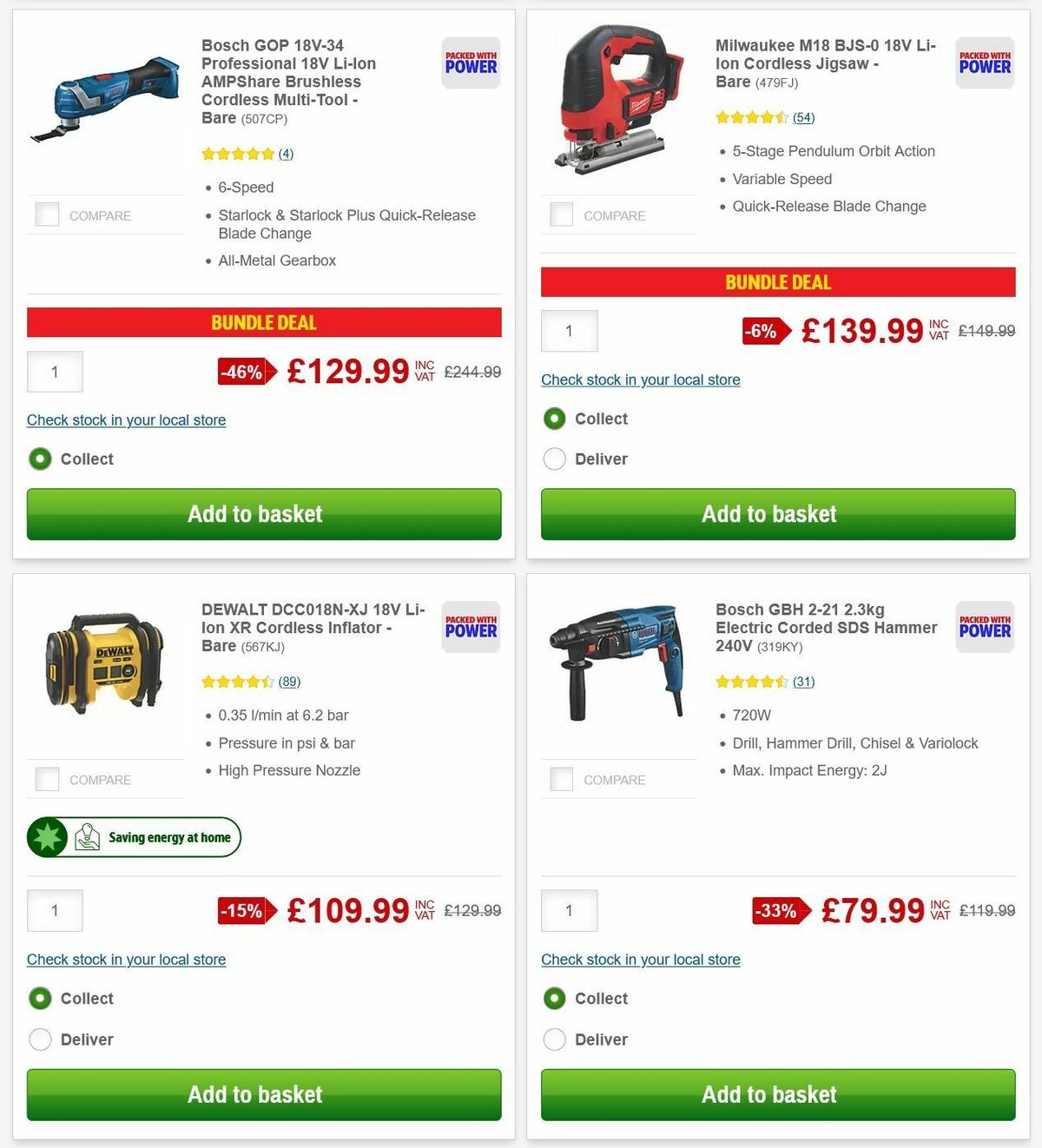 Screwfix Offers from 1 October